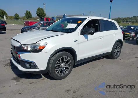 2016 Mitsubishi Outlander Sport 2.4 Es из США, поврежденный, VIN JA4AP3AW7GZ045831